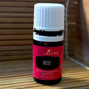 Young Living Rose Essential Oil - Pink and Black